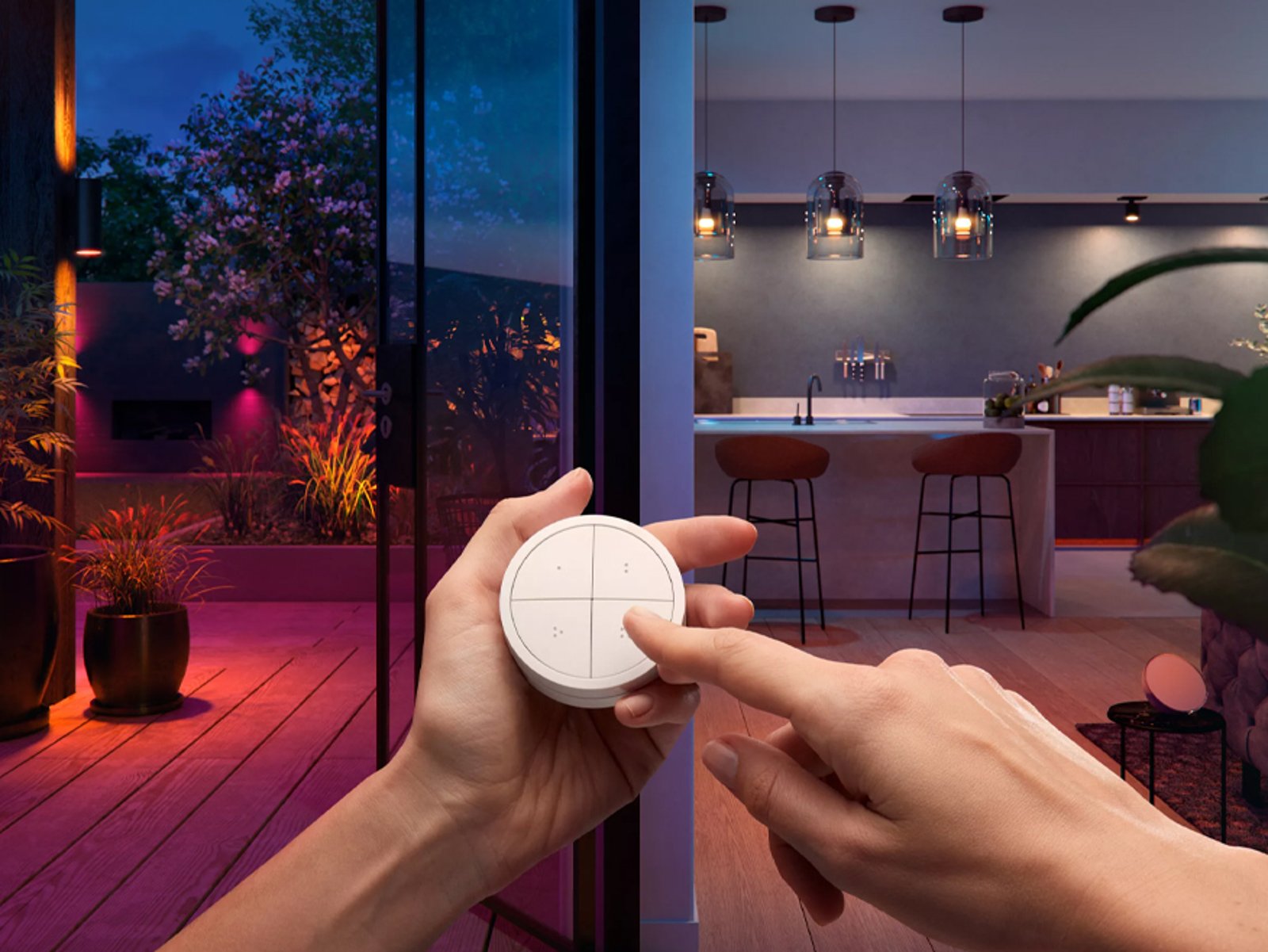 One controller for several rooms