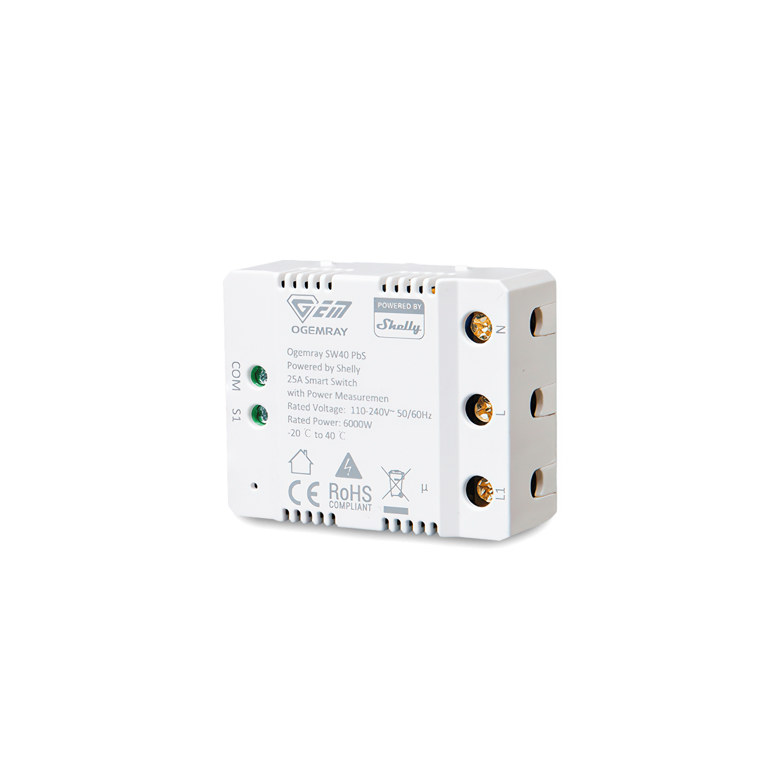 Ogemray 25A Smart Relay