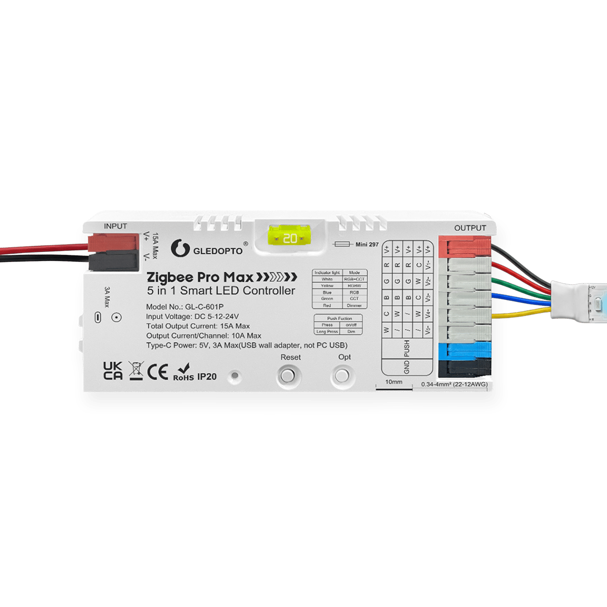 Zigbee Pro Max 5-in-1 LED Controller