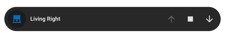 The Bubble Card Cover for Home Assistant under Stock, shown on its own