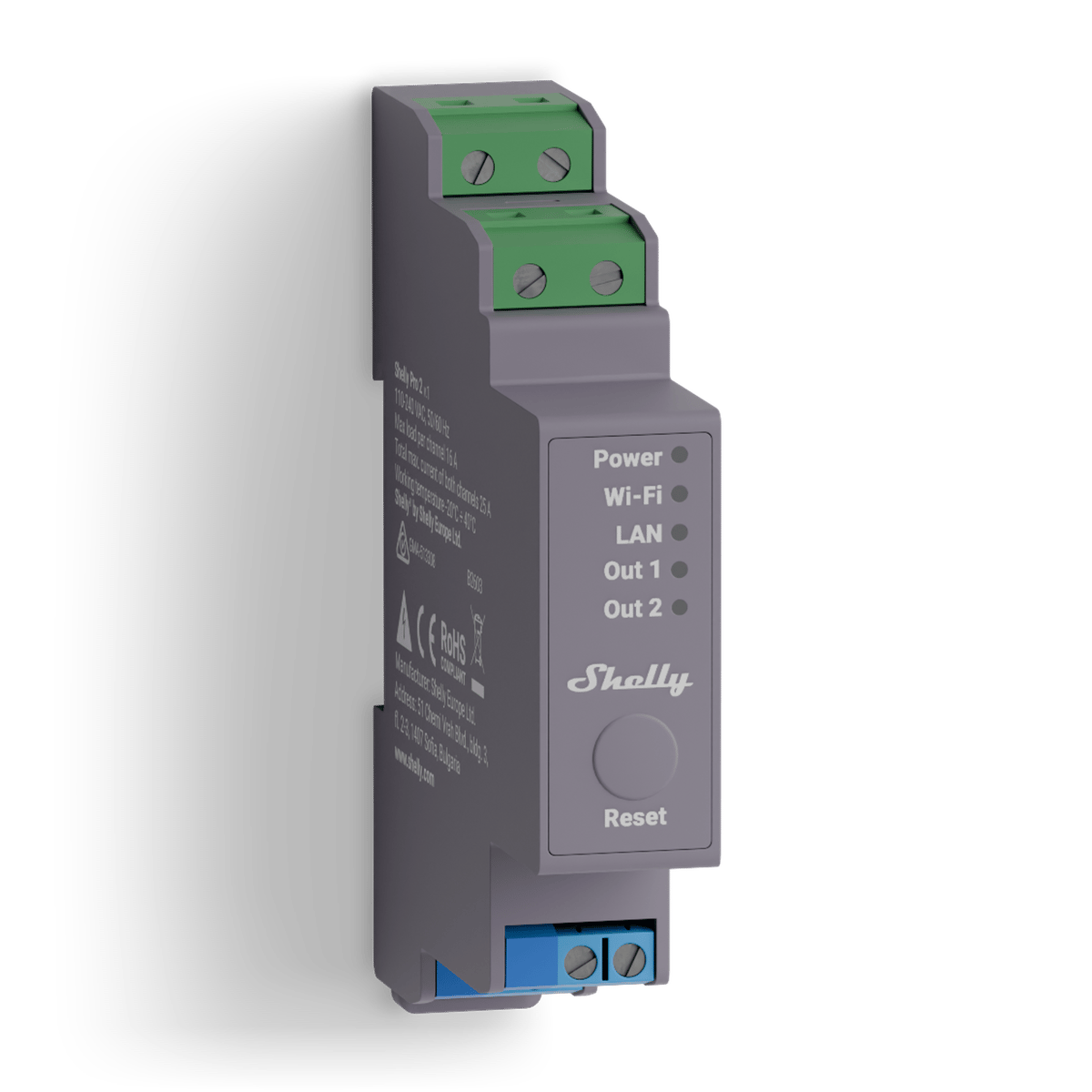 Shelly Pro 2 Smart Relay