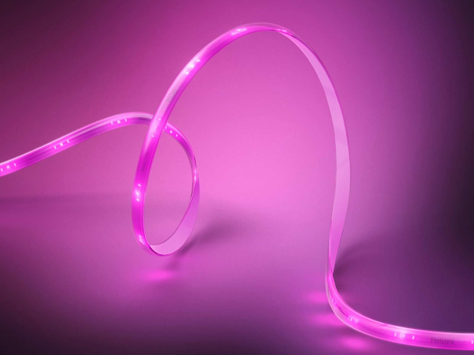 A single colour across the run