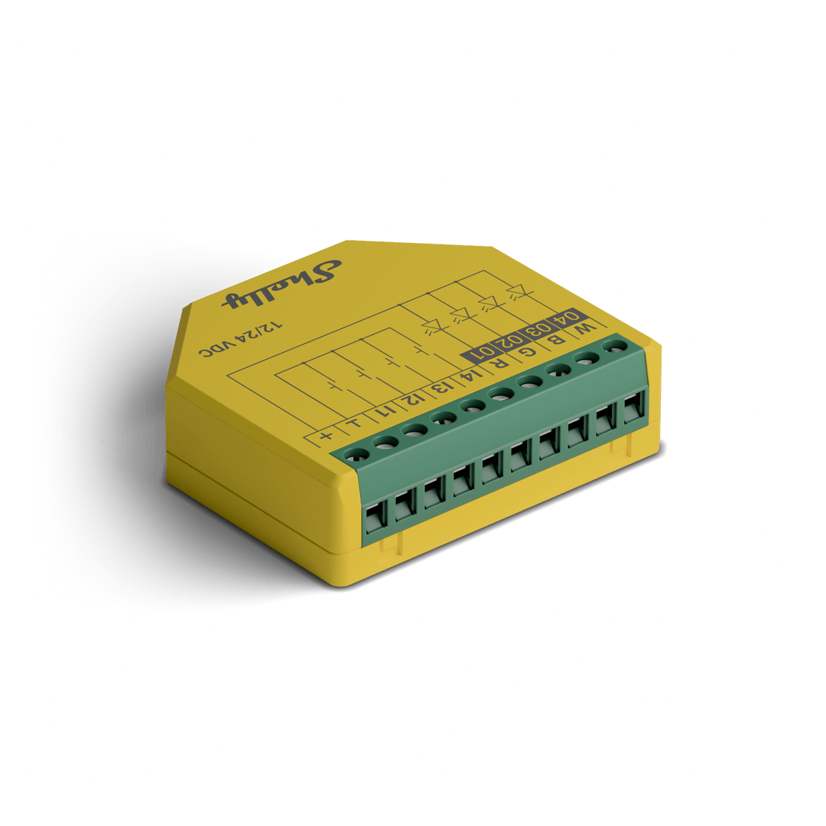 Shelly Plus RGBW PM LED Strip Controller