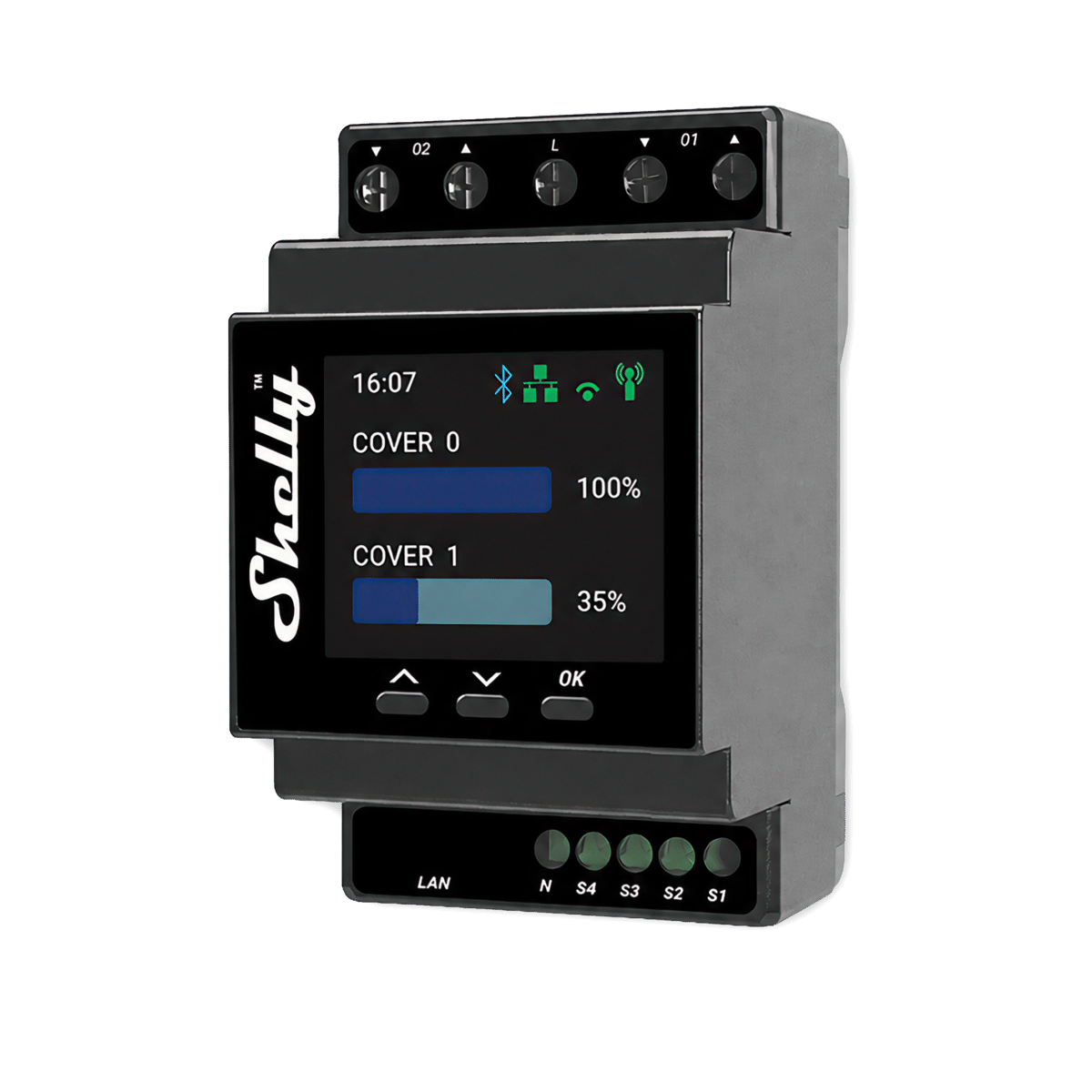 Shelly Pro Dual Cover/Shutter PM