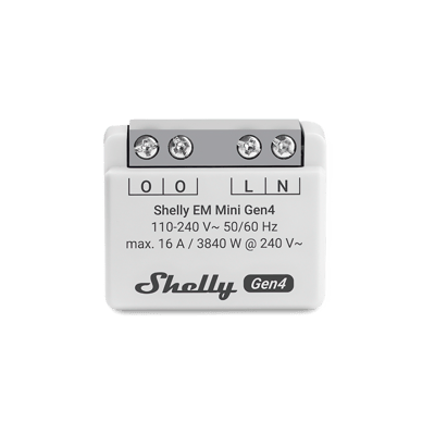 Shelly EM Mini Gen4 Energy Meter